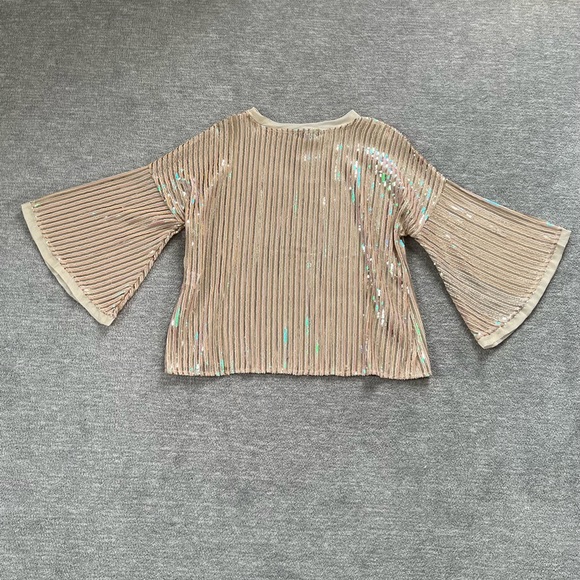 Ontwelfth NWT Sequined Top - Picture 2 of 7